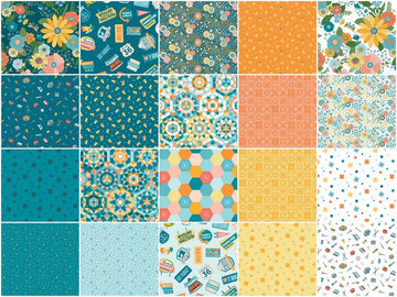 Welcome To Quilt Town 10" Squares