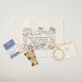 Mushroom Embroidery Tote Kit Alternative View #4