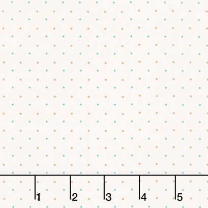 Home Town Holiday - Dotty Latte Yardage