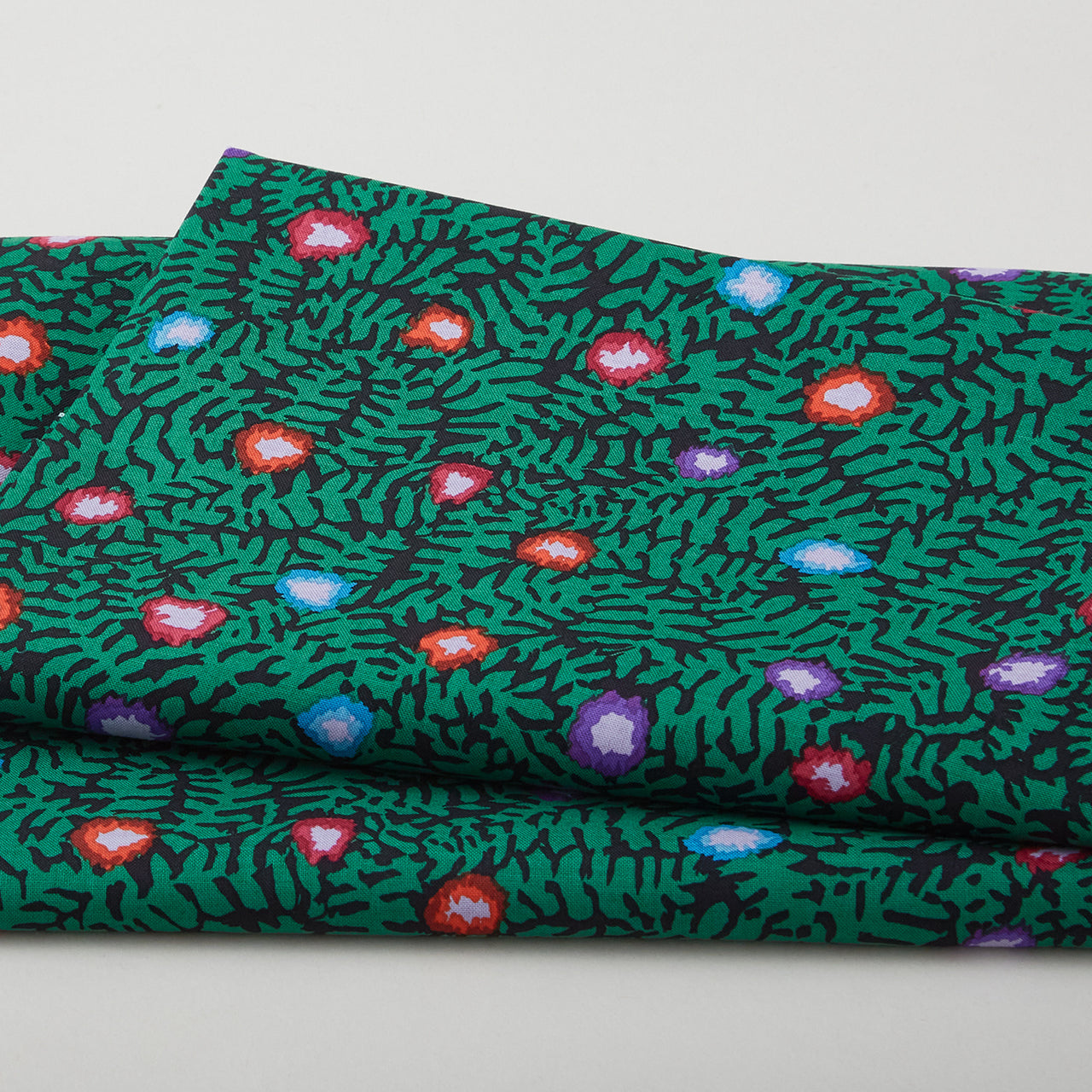 Kaffe Fassett - Stash Moss Flower Dark 2 Yard Cut