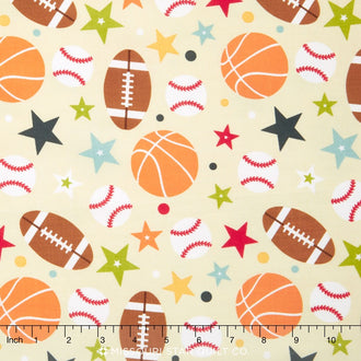 Play Ball - Main Tan Yardage
