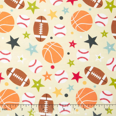 Play Ball - Main Tan Yardage