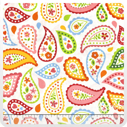 My Sunshine - Paisley Cream Yardage