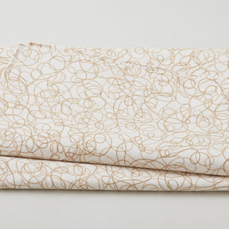 Du Jour - Loops Cream 108" Wide 3 Yard Cut