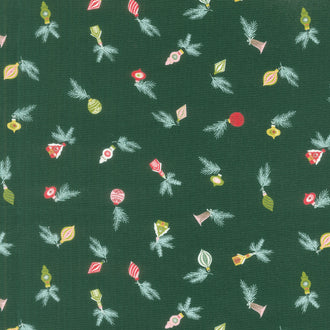 Cozy Wonderland - Vintage Baubles Pine Yardage