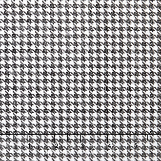 Meadow Sweets - Meadow Houndstooth Black Yardage