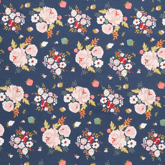 Bloomberry - Floral Main Midnight Yardage