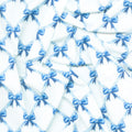 Holiday Flourish - Festive Finery - Blue ColorstoryRibbons Delft Yardage Alternative View #1