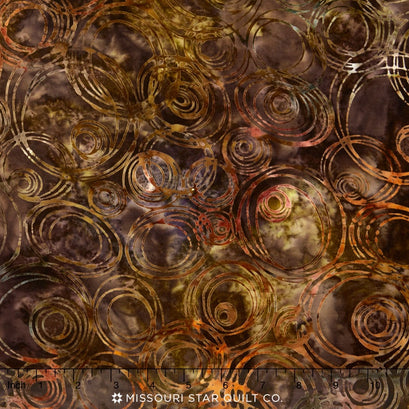 Artisan Batiks - Scribbles Brown Yardage