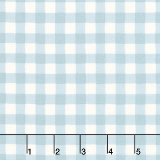 Willow's Farm - Farm House Gingham Sky Yardage