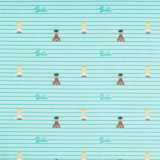 Barbie World - Barbie Stripe Powder Yardage