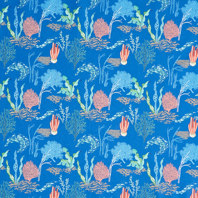 Free as the Ocean - Reef Blue Yardage
