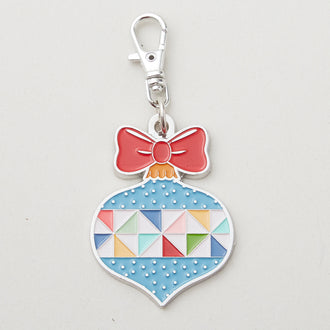 Lori Holt Enamel Happy Ornament Charm