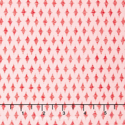 Meadow Sweets - Meadow Diamonds Pink Yardage