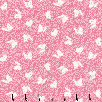 Flower Fairies - Magic Tones Fuschia Yardage