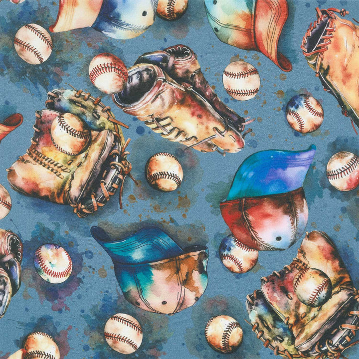 Game Day - Baseball Blue Yardage