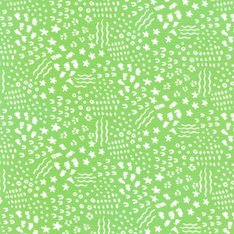 Get Your Cray-on - Crayola Dense Doodle Lime Yardage