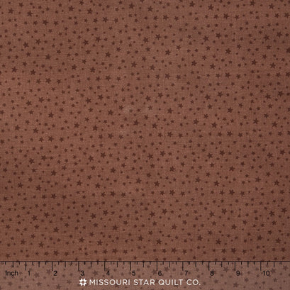 Rodeo Rider - Stars Brown Yardage