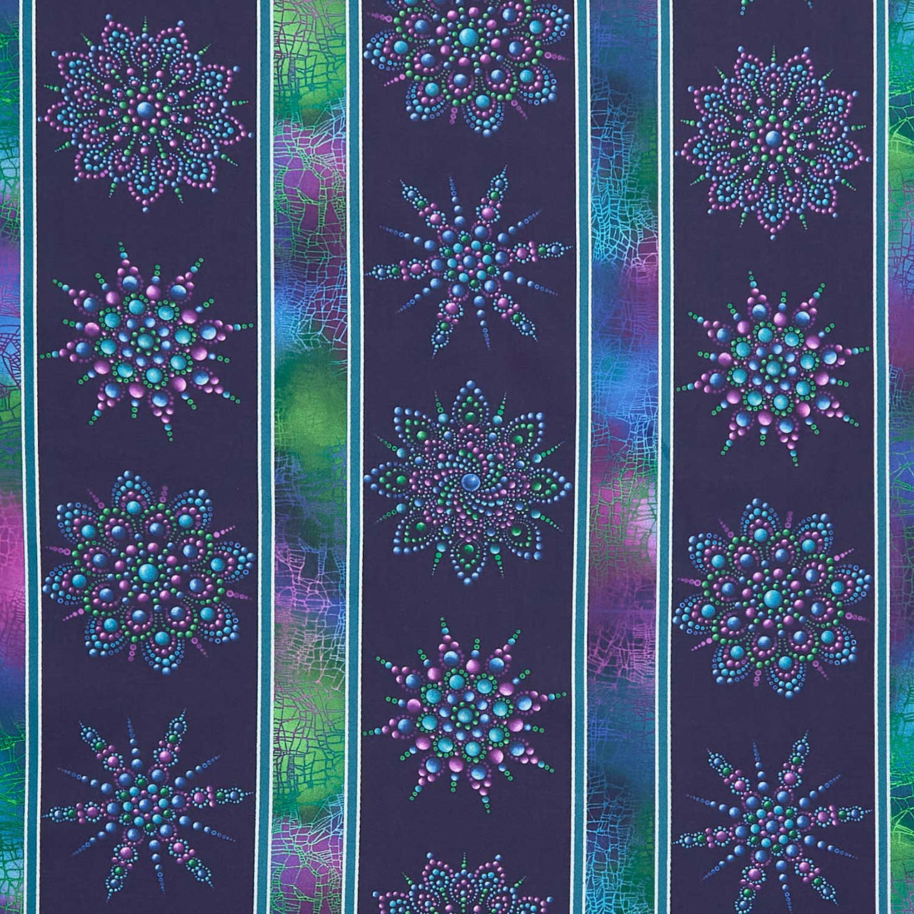 On Dragonfly Wings - Dragonfly Stripe Multi Yardage Primary Image