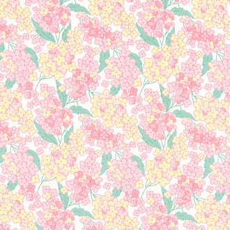 At the Cottage Favorites - Floral Pink Yardage