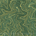 Holiday Flourish 11 - Holiday Marble Holly Metallic Yardage