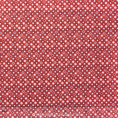 All Star - Red Mini Dots Yardage