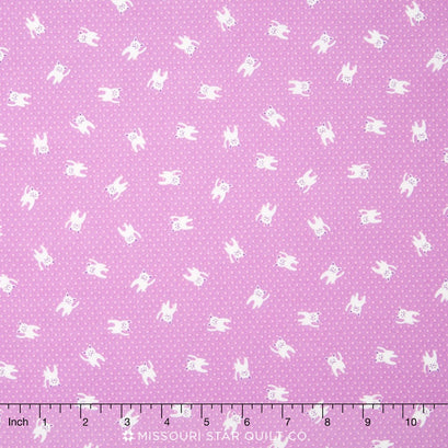 Naptime - Kitten Lavender Yardage