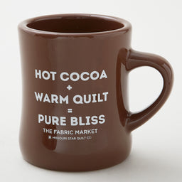 Missouri Star Cocoa + Quilts 10oz Diner Mug