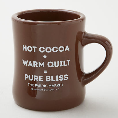 Missouri Star Cocoa + Quilts 10oz Diner Mug