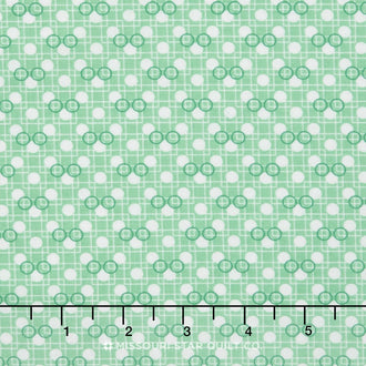 Birds of Liberty - Circles Aloe Yardage