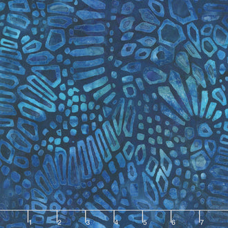 Artisan Batiks - Artful Earth Shapes Ocean Yardage