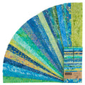 Tonga Treats Batiks - Grasshopper 2.5" Strips