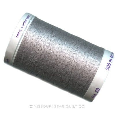 Mettler 50 WT Cotton Silk Finish Thread Ash
