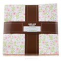 Cozy Cotton Flannel Girl Ten Squares