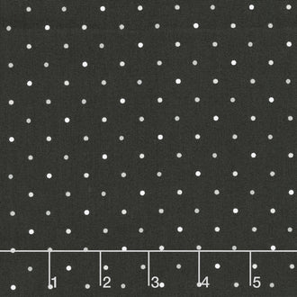 Magic Dot - Charcoal Yardage