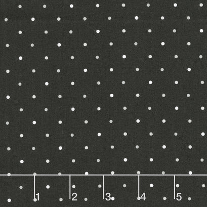 Magic Dot - Charcoal Yardage