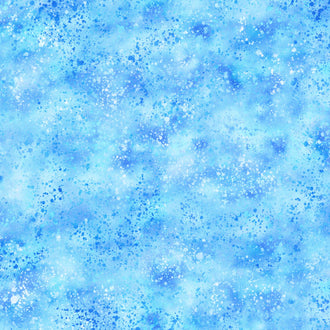Sew Spring! - Splatter Blue Yardage