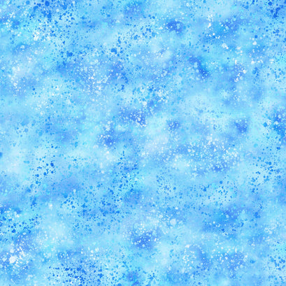 Sew Spring! - Splatter Blue Yardage