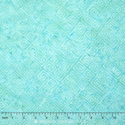 Tonga Batiks - Romance Aqua Yardage