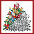 Zenbroidery Christmas Tree Embroidery Kit