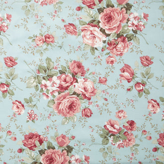 Margeaux - Aqua Colorstory Large Bouquet Aqua Yardage