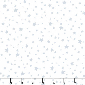 Hang In There Flannel - Starry White Yardage