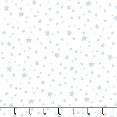 Hang In There Flannel - Starry White Yardage