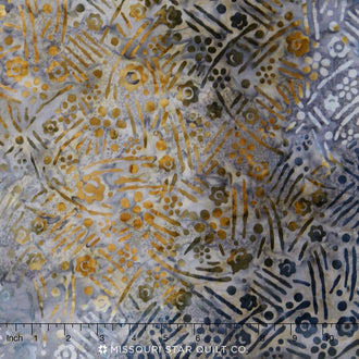 Tonga Batiks Wide - Garden Confetti Stone 106" Backing