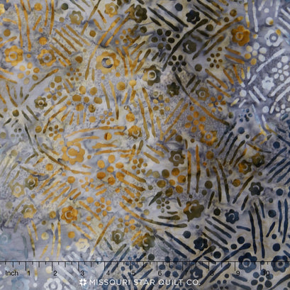 Tonga Batiks Wide - Garden Confetti Stone 106" Backing