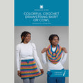 Colorful Crochet Skirt/Cowl - XS/S/M - All Blues Crochet Kit