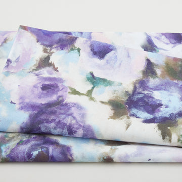 Dreaming of Tuscany - Regal Roses Purple 2 Yard Cut Primary Image