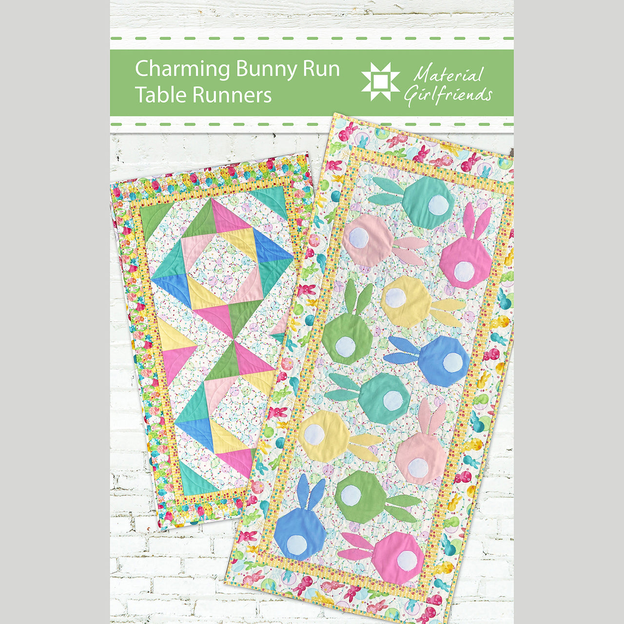Charming Bunny Run Table Runner Pattern
