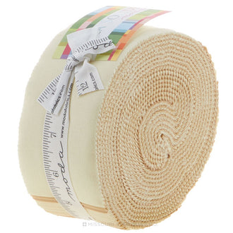 Bella Solids Neutral Oatmeal Jelly Roll