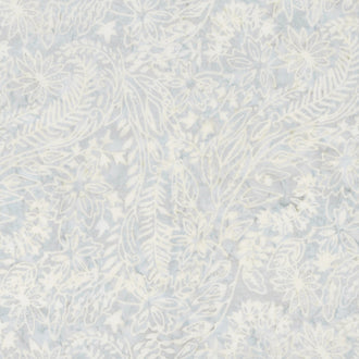 Tonga Batiks - Garden Leaves Graphite 106" Wide Backing